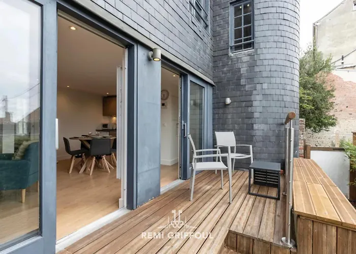 The Duplex Varin Beautiful Apartment & Garden Honfleur 4 People