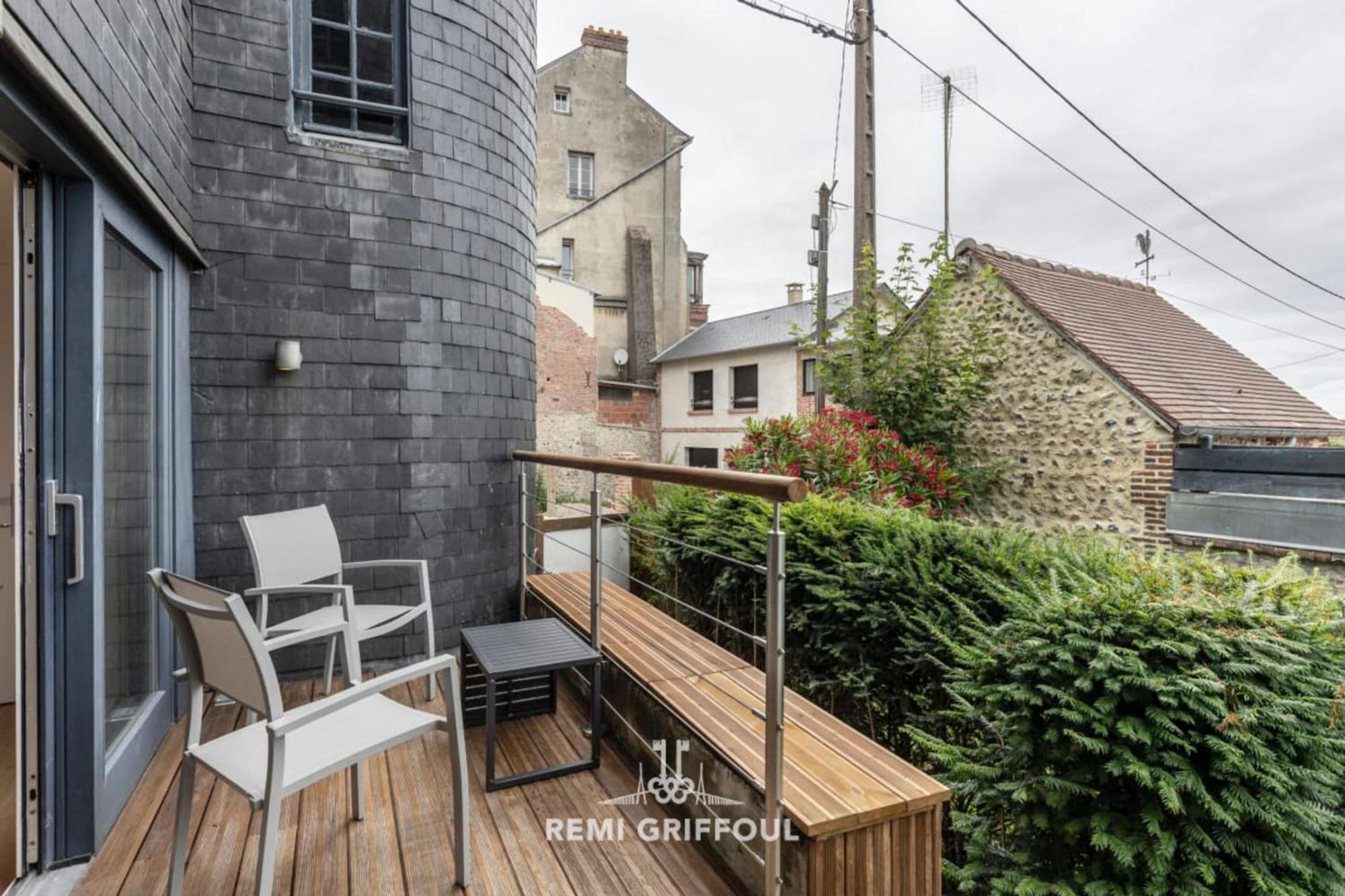 The Duplex Varin Beautiful Apartment & Garden Honfleur 4 People